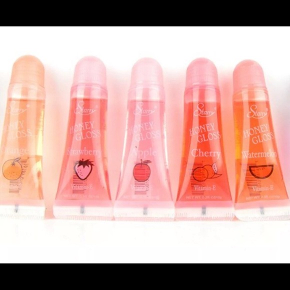 starry Makeup Six Fruit Flavors Honey Lip Gloss With Vitamin E